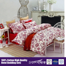 100% egyption cotton digital printed bedding set